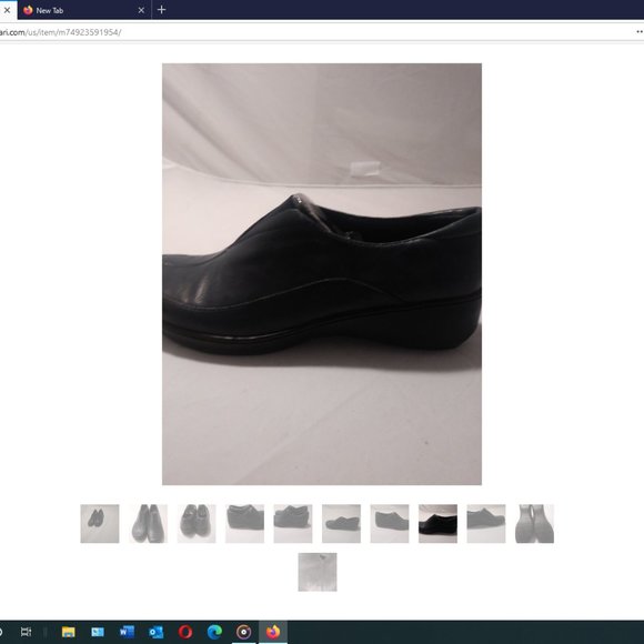 Easy Spirit Leather Esandreas Dark Blue shoes - Picture 8 of 10